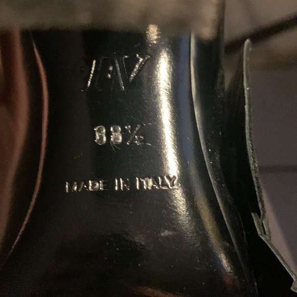 Fabrizio Viti black heels size 38 1/2 made in Italy - Picture 9 of 9